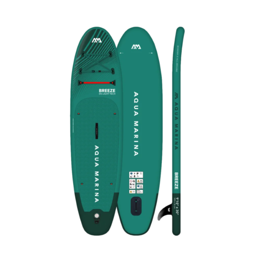 סאפ מתנפח Aqua Marina BREEZE 9'10 עם משוט – מבט מלא על הערכה