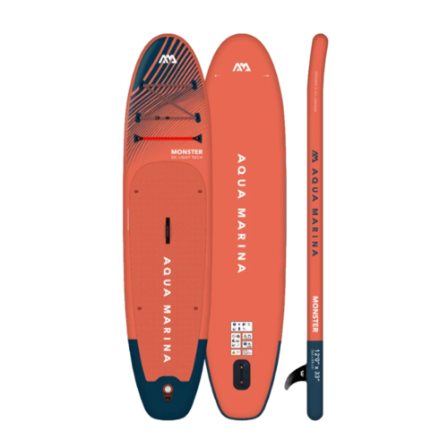 סאפ Aqua Marina MONSTER 12'0 דגם BT-23MOP עם משוט Sports III