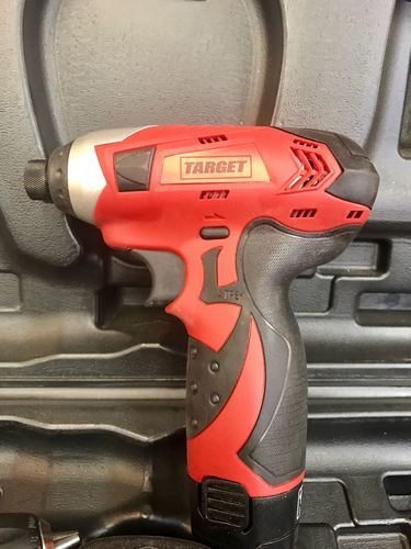 סט 12V מברגה אימפקט + מברגה מקדחה תוצרת TARGET