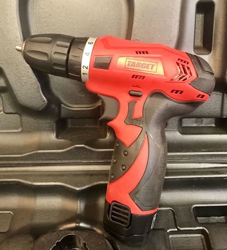 סט 12V מברגה אימפקט + מברגה מקדחה תוצרת TARGET