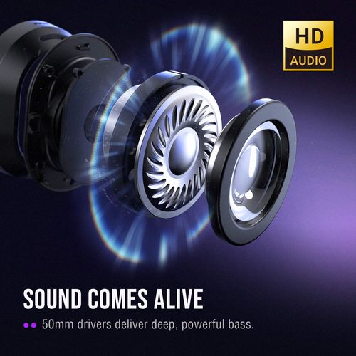 Fifine AmpliGame H13 — אוזניות גיימינג USB עם 7.1 Surround, RGB, ומיקרופון ANC