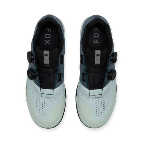 נעלי רכיבה פוקס פלאט תכלת - FOX UNION FLAT BOA SHOE V26