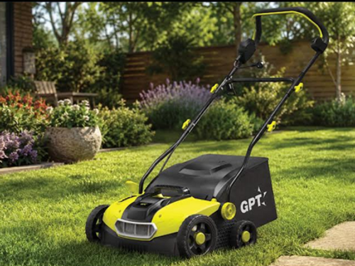 מטאטא מסרק מבריש חשמלי לדשא סינטטי 1800W  TO120 GPT[ כניסה למלאי 31.7 ]