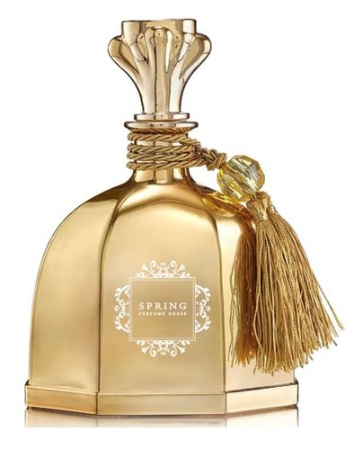 מפיץ ריח גדול WHITE FLOWER עיצוב מטאלי זהב 300 ml