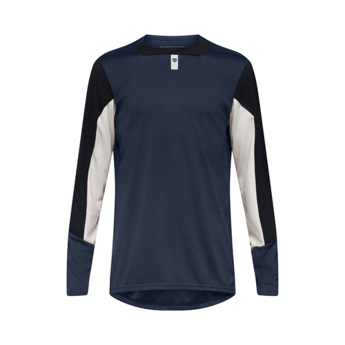חולצת רכיבה ארוכה פוקס כחול - FOX RACING DEFEND LS JERSEY 