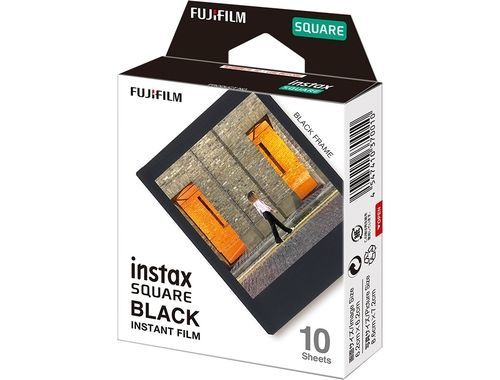 סרט אינסטקס SQUARE BLACK FRAME Fujifilm