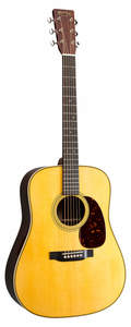 גיטרה אקוסטית מוגברת + ארגז MARTIN HD28E L.R Baggs