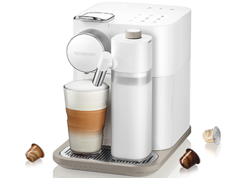 מכונת קפה Nespresso Gran lattissima F541 צבע  לבן שנה אחריות ע