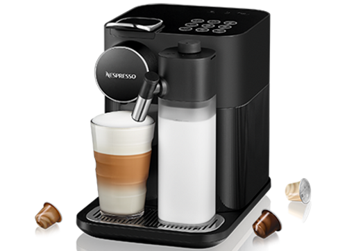 מכונת קפה Nespresso Gran lattissima F541 צבע שחור שנה אחריות ע