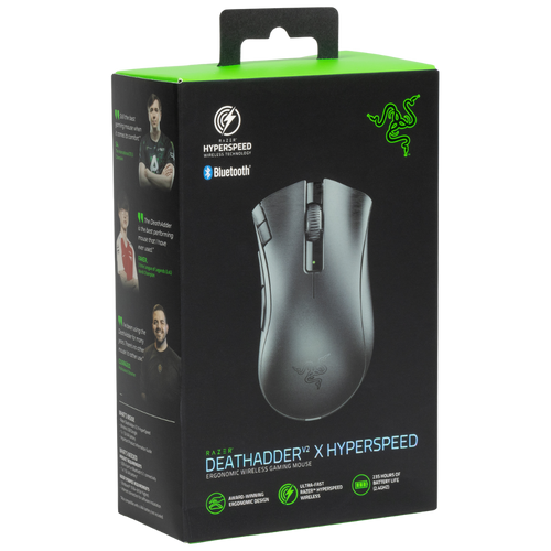 עכבר אלחוטי - Razer deathadder v2 x hyperspeed