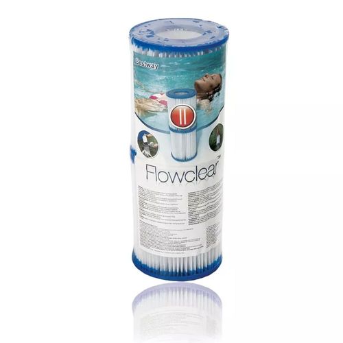 זוג פילטרים מקורי מתאים למשאבה 530 ו-800 גלון - BESTWAY 58094