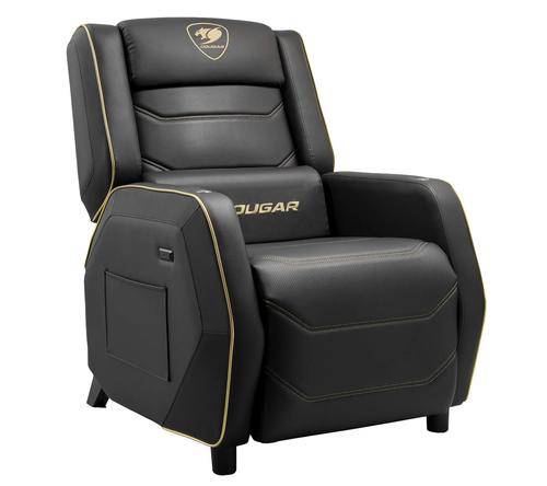 כורסת גיימינג COUGAR RANGER PRO Black Gold מבט אלכסוני