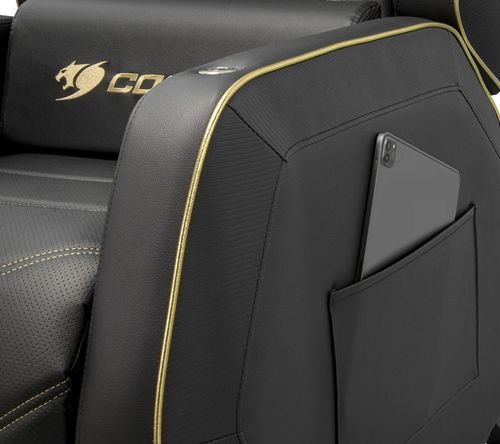 כיס אחסון צד בכורסת גיימינג COUGAR RANGER PRO Black Gold