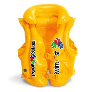 אינטקס - אפוד לבריכה מתנפח צהוב - INTEX 58660