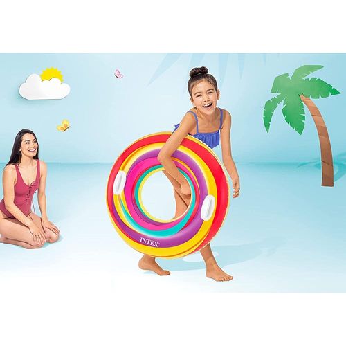 אינטקס - גלגל ים צבעוני 91 סמ - INTEX 59256