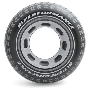 אינטקס - גלגל ים צמיג שחור 91 סמ - INTEX 59252