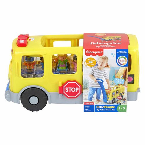 פישר פרייס - אוטובוס מנגן עם מוט - Fisher Price GLT75