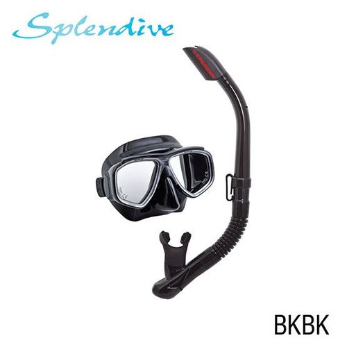 סט מסכה ושנורקל SPLENDIVE 