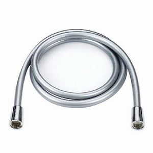 צינור מקלחת PVC כסוף 1.5 מטר | AQUILA