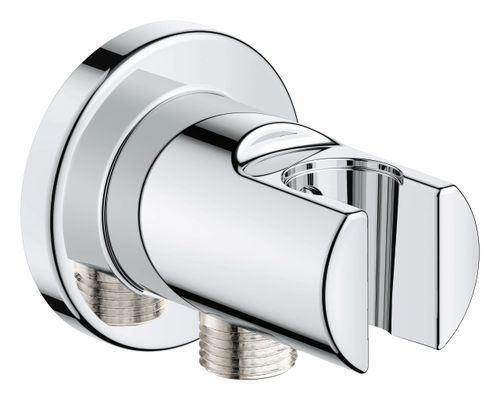 נקודת מים עגולה עם מתלה TEMPESTA כרום ניקל | Grohe