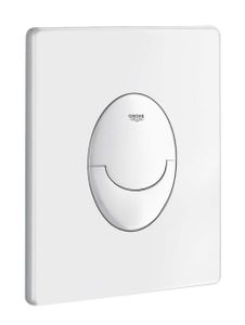 לחצן למיכל הדחה סמוי אנכי אובלי 19.7X15.6 ס"מ לבן | Grohe