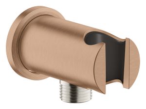 נקודת מים עגולה עם מתלה RAINSHOWER זהב אדום מוברש | Grohe