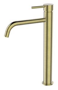 ברז פרח גבוה ALTO זהב מוברש AQUILA PREMIUM