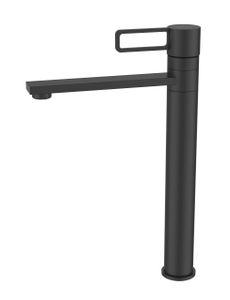 ברז פרח גבוה MATTEO שחור מט AQUILA PREMIUM