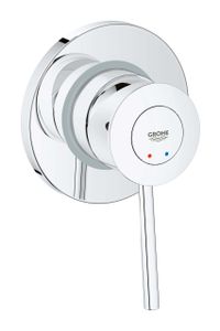 אינטרפוץ 3 דרך עגול BauClassic כרום ניקל GROHE
