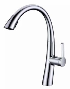 ברז מטבח נשלף WAVE כרום AQUILA PREMIUM