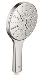 מקלח יד 3 מצבים עגול 13 ס"מ SMARTACTIVE כרום מוברש | Grohe