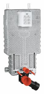 מיכל הדחה סמוי לקיר בלוקים Uniset GD2 גרואה | Grohe