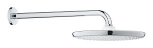 ראש מקלחת עגול + זרוע מקלחת TEMPESTA 250 כרום ניקל | Grohe