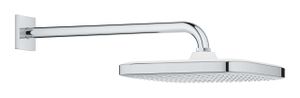 ראש מקלחת מרובע + זרוע מקלחת TEMPESTA CUBE כרום ניקל | Grohe