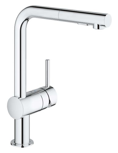 ברז מטבח נשלף MINTA דגם L כרום ניקל GROHE