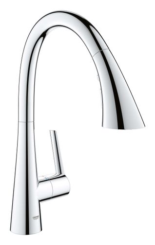 ברז מטבח נשלף ZEDRA כרום ניקל GROHE