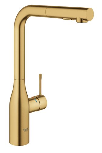 ברז מטבח נשלף ESSENCE זהב מוברש GROHE