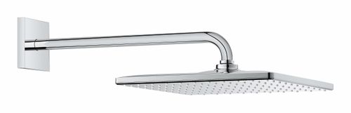 ראש מקלחת מרובע + זרוע מקלחת RAINSHOWER כרום | Grohe