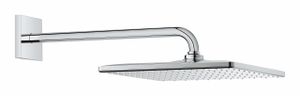 ראש מקלחת מרובע + זרוע מקלחת RAINSHOWER כרום | Grohe