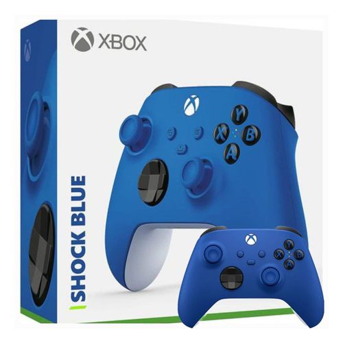 שלט Xbox אלחוטי בצבע כחול - XBOX Wireless Controller SHOCK BLUE