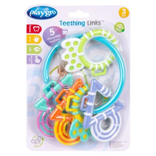 פלייגרו - טבעת נשכנים צבעי פסטל - PLAYGRO 4088593
