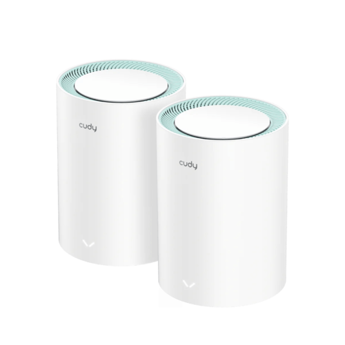 מערכת מש 2 יחידות Cudy AX1500 Gigabit Whole Home Mesh Wi-Fi 6 M1500
