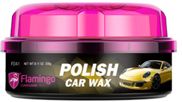 פוליש ווקס קרנובה לרכב 230 גרם Flamingo