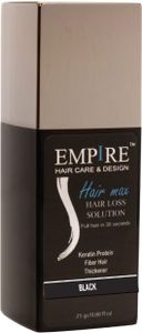 EMPIRE סיבי שיער שחור 25 גרם 