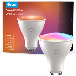 נורה חכמה – Govee GU10 Wifi&BLE RGBWW Bulb 400LM (2 Pack) - דגם H600D