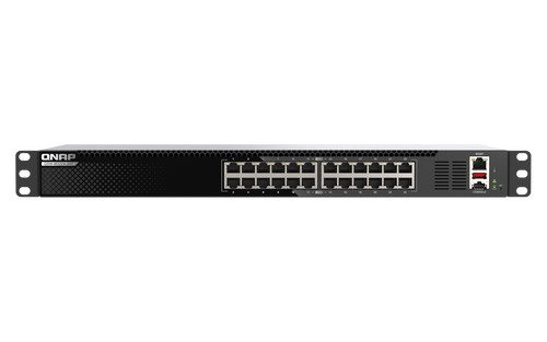 מתג QNAP 24-Port 10GbE QSW-M3224-24T Lite Managed