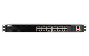 מתג QNAP 24-Port 10GbE QSW-M3224-24T Lite Managed