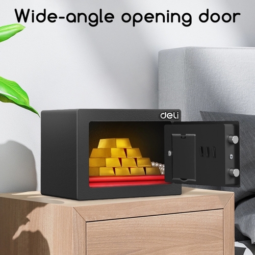 כספת אלקטרונית 17*23*17 Deli ET510