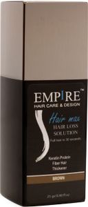EMPIRE סיבי שיער חום 25 גרם 