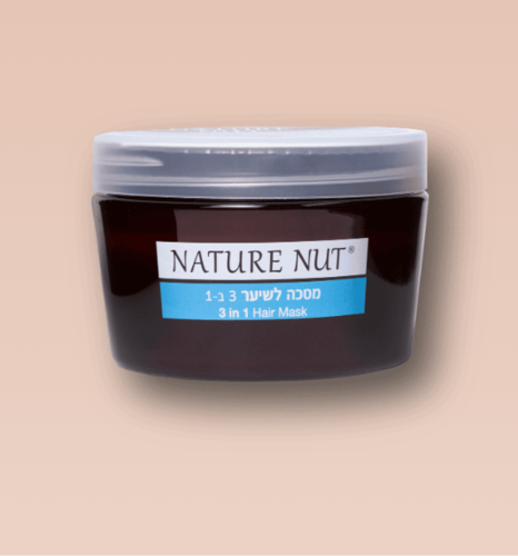 נייטשר נאט מסכה לשיער 3 ב-1 Nature Nut